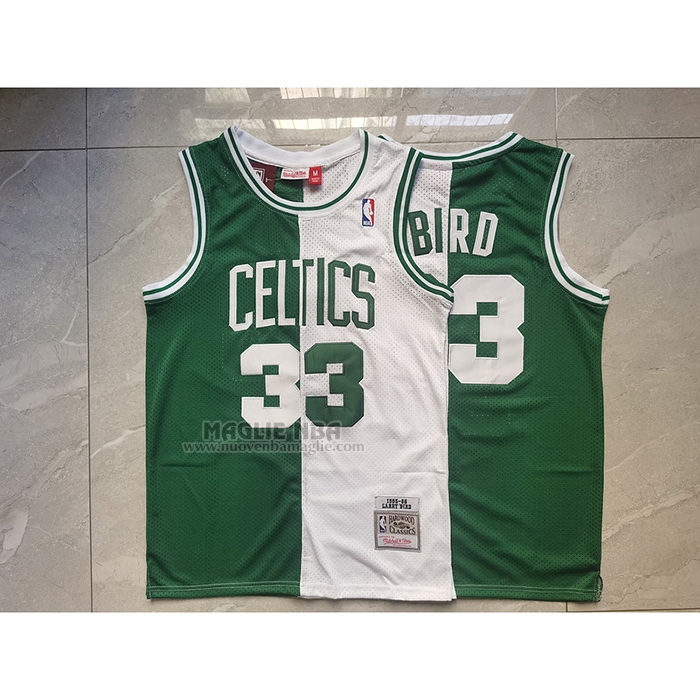 Maglia
 Larry Bird NO 33 Boston Celtics Mitchell & Ness Split 1985-86 Bianco
 Verde
